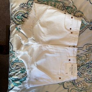 High rise mom shorts